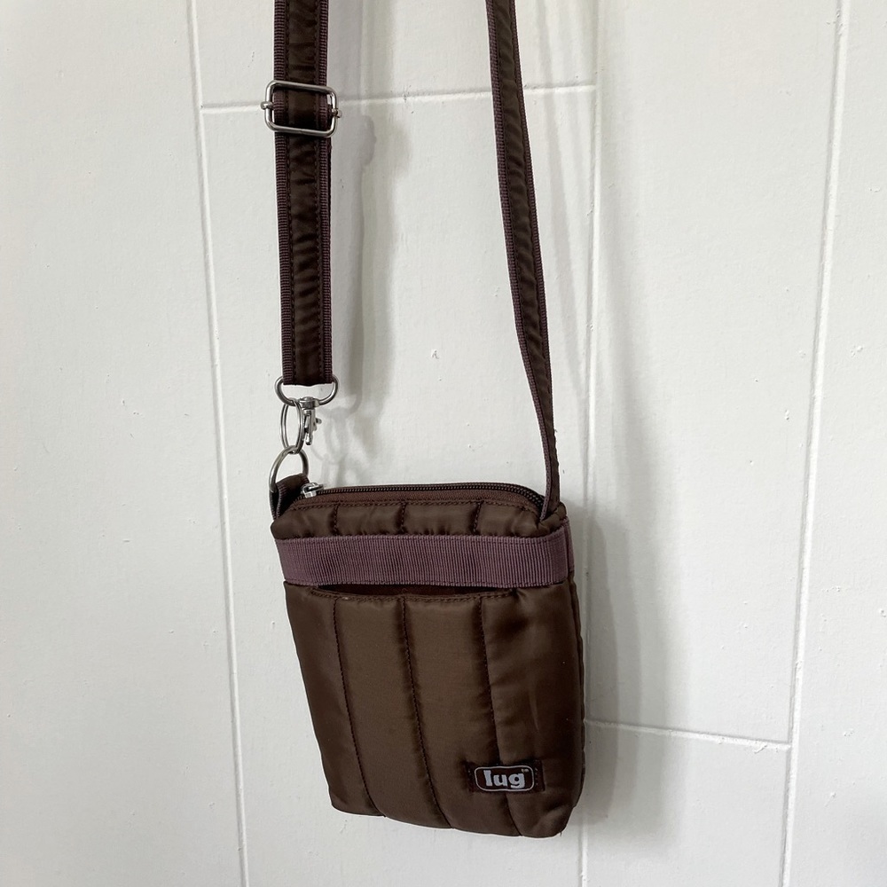 Lug Skipper Crossbody Bag Brown